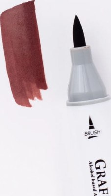 Маркер перманентный Малевичъ GrafArt Brush 190117