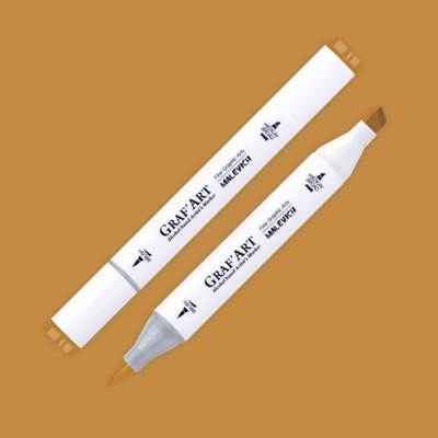 Маркер перманентный Малевичъ GrafArt Brush 190100 - фото