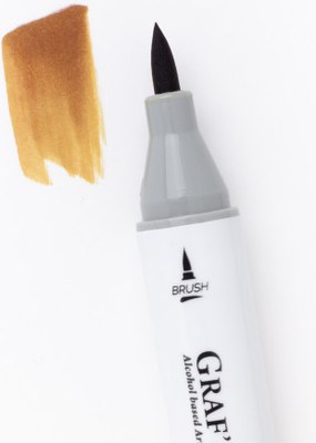 Маркер перманентный Малевичъ GrafArt Brush 190100