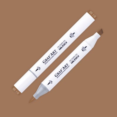 Маркер перманентный Малевичъ GrafArt Brush 190041 - фото