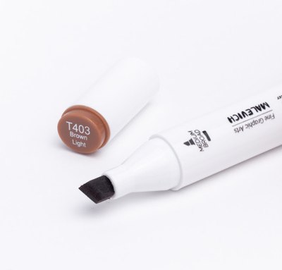 Маркер перманентный Малевичъ GrafArt Brush 190041