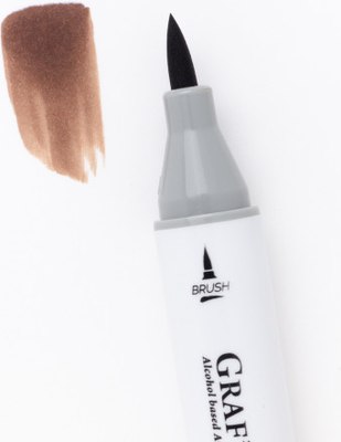 Маркер перманентный Малевичъ GrafArt Brush 190041