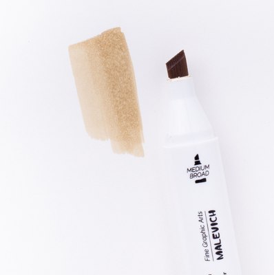 Маркер перманентный Малевичъ GrafArt Brush 190059