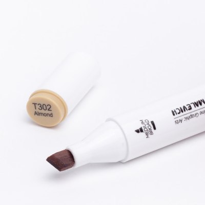 Маркер перманентный Малевичъ GrafArt Brush 190058