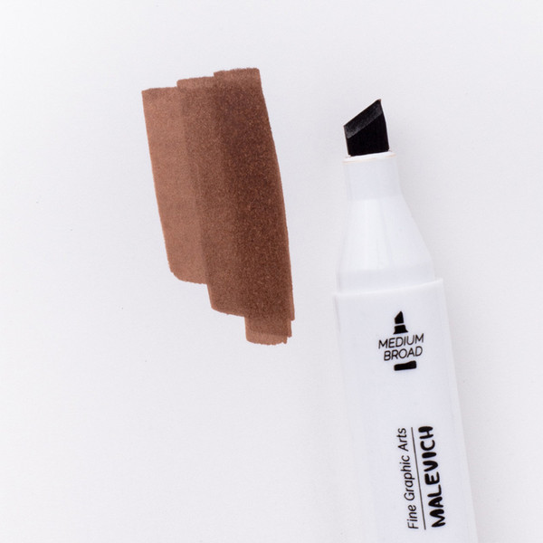 Маркер перманентный Малевичъ GrafArt Brush 190025