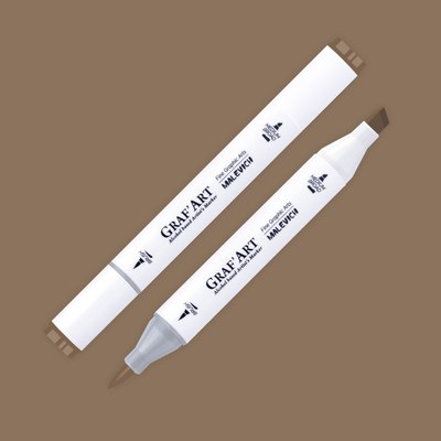 Маркер перманентный Малевичъ GrafArt Brush 190023 - фото