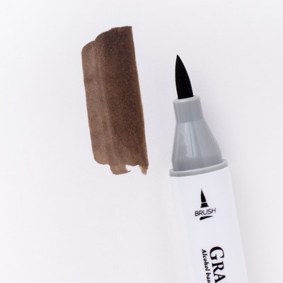 Маркер перманентный Малевичъ GrafArt Brush 190023