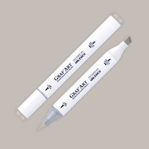 Маркер перманентный Малевичъ GrafArt Brush 190091 - фото
