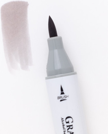 Маркер перманентный Малевичъ GrafArt Brush 190091