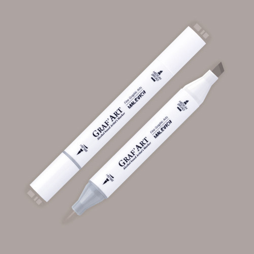 Маркер перманентный Малевичъ GrafArt Brush 190092 - фото