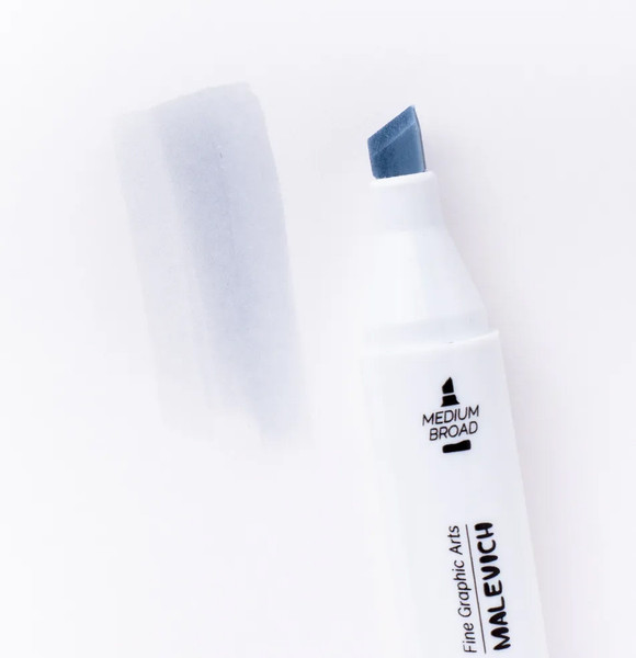 Маркер перманентный Малевичъ GrafArt Brush 190094