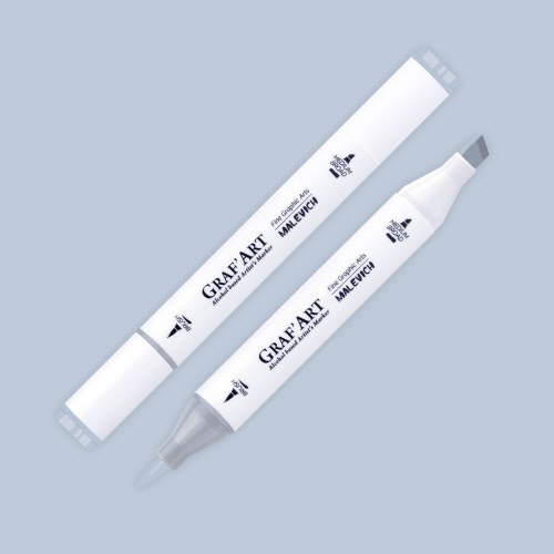 Маркер перманентный Малевичъ GrafArt Brush 190096 - фото