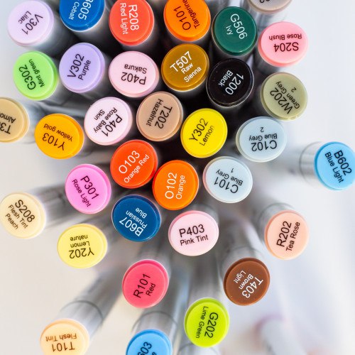 Маркер перманентный Малевичъ GrafArt Brush 190096