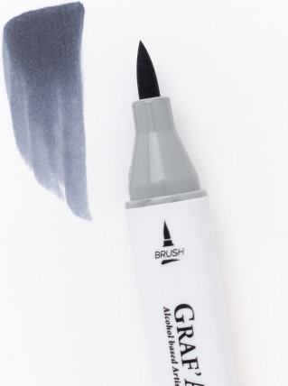 Маркер перманентный Малевичъ GrafArt Brush 190098