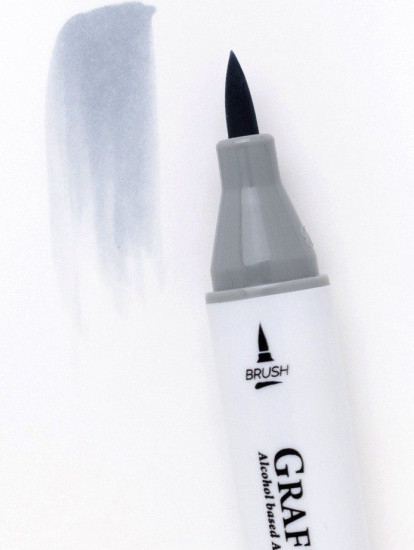 Маркер перманентный Малевичъ GrafArt Brush 190097
