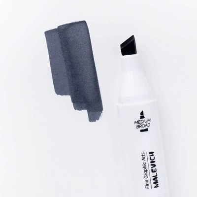 Маркер перманентный Малевичъ GrafArt Brush 190095