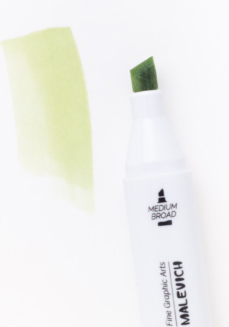 Маркер перманентный Малевичъ GrafArt Brush 190086