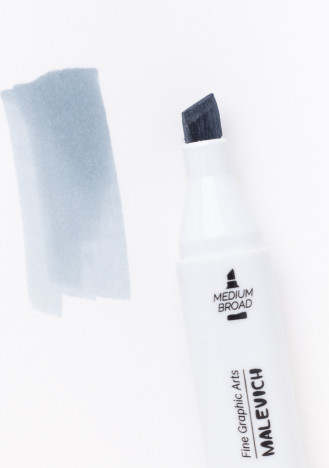 Маркер перманентный Малевичъ GrafArt Brush 190083