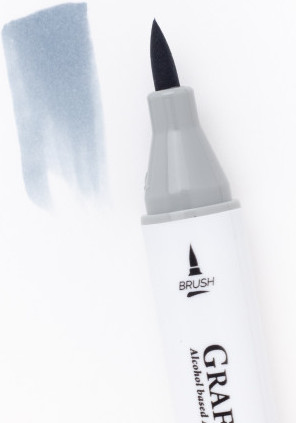 Маркер перманентный Малевичъ GrafArt Brush 190083