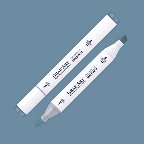 Маркер перманентный Малевичъ GrafArt Brush 190084 - фото