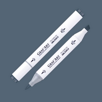 Маркер перманентный Малевичъ GrafArt Brush 190085 - фото