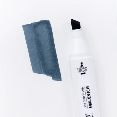 Маркер перманентный Малевичъ GrafArt Brush 190085