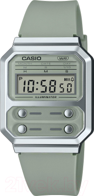 Часы наручные мужские Casio A-100WEF-3A - фото