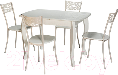 Обеденный стол Древпром М45 Верона ДП1-02-02 113x71-143