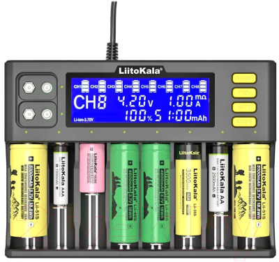 Зарядное устройство для аккумуляторов LiitoKala Lii-S8