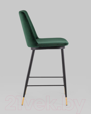 Стул барный Stool Group Мелисса / FDC9055C GREEN FUT-73 (велюр зеленый)