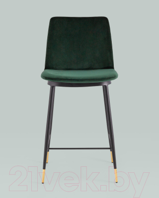 Стул барный Stool Group Мелисса / FDC9055C GREEN FUT-73 (велюр зеленый)