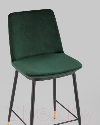 Стул барный Stool Group Мелисса / FDC9055C GREEN FUT-73 (велюр зеленый)