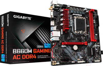 Материнская плата Gigabyte B660M Gaming AC DDR4