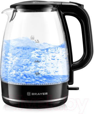 Электрочайник Brayer BR1030 (черный) - фото