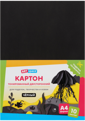 Набор цветного картона ArtSpace КТ1А4_38004 - фото