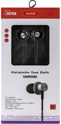 Наушники-гарнитура Mirex SM566 / 13705-SM566MGR