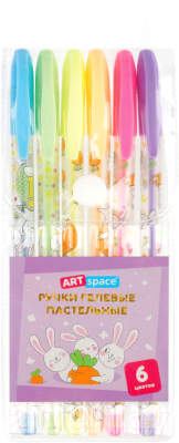 Набор гелевых ручек ArtSpace Bunny / GP6_96958 - фото