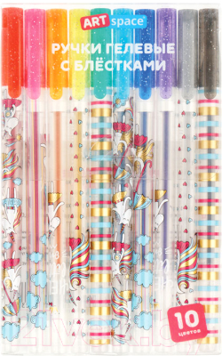 Набор гелевых ручек ArtSpace Shiny Unicorn / GP10_97238 - фото