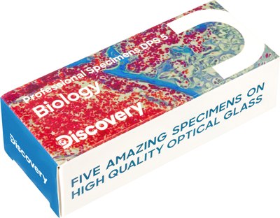 Набор микропрепаратов Levenhuk Discovery Prof DPS 5 Биология / 78410 - фото