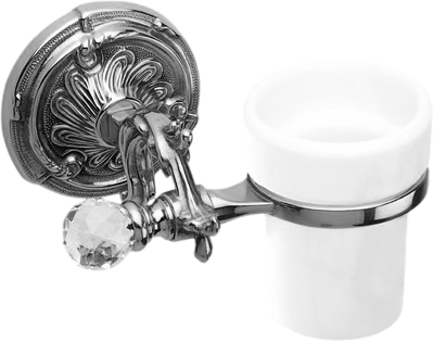 Стакан для зубной щетки и пасты Art&Max Barocco Crystal AM-1787-Cr-C - фото