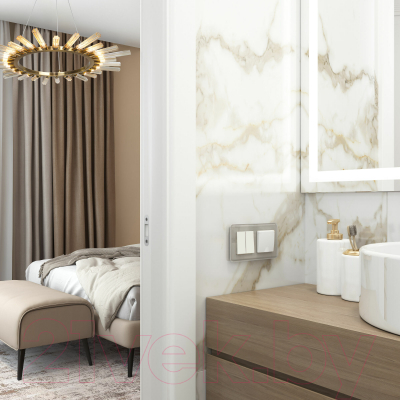 Рамка для выключателей и розеток Werkel Elite W0022417