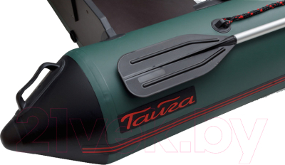 Надувная лодка Leader Boats Тайга-340 киль / 0062872 (зеленый)