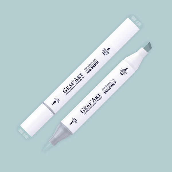Маркер перманентный Малевичъ GrafArt Brush 190088 - фото