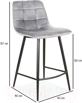 Стул барный Signal Mila H-2 Velvet