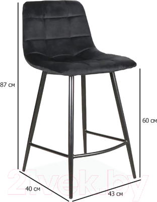 Стул барный Signal Mila H-2 Velvet