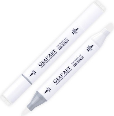 Маркер перманентный Малевичъ GrafArt Brush 190009 - фото