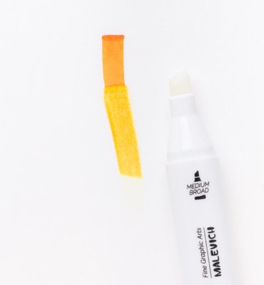 Маркер перманентный Малевичъ GrafArt Brush 190009