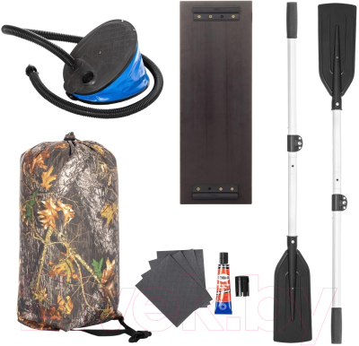 Надувная лодка Тонар Бриз 190 с веслами