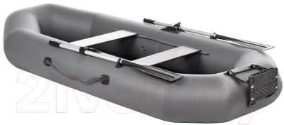 Надувная лодка Тонар Шкипер 280НТ (серый)