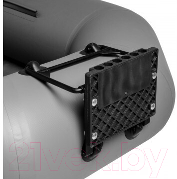 Надувная лодка Тонар Шкипер 280НТ (серый)